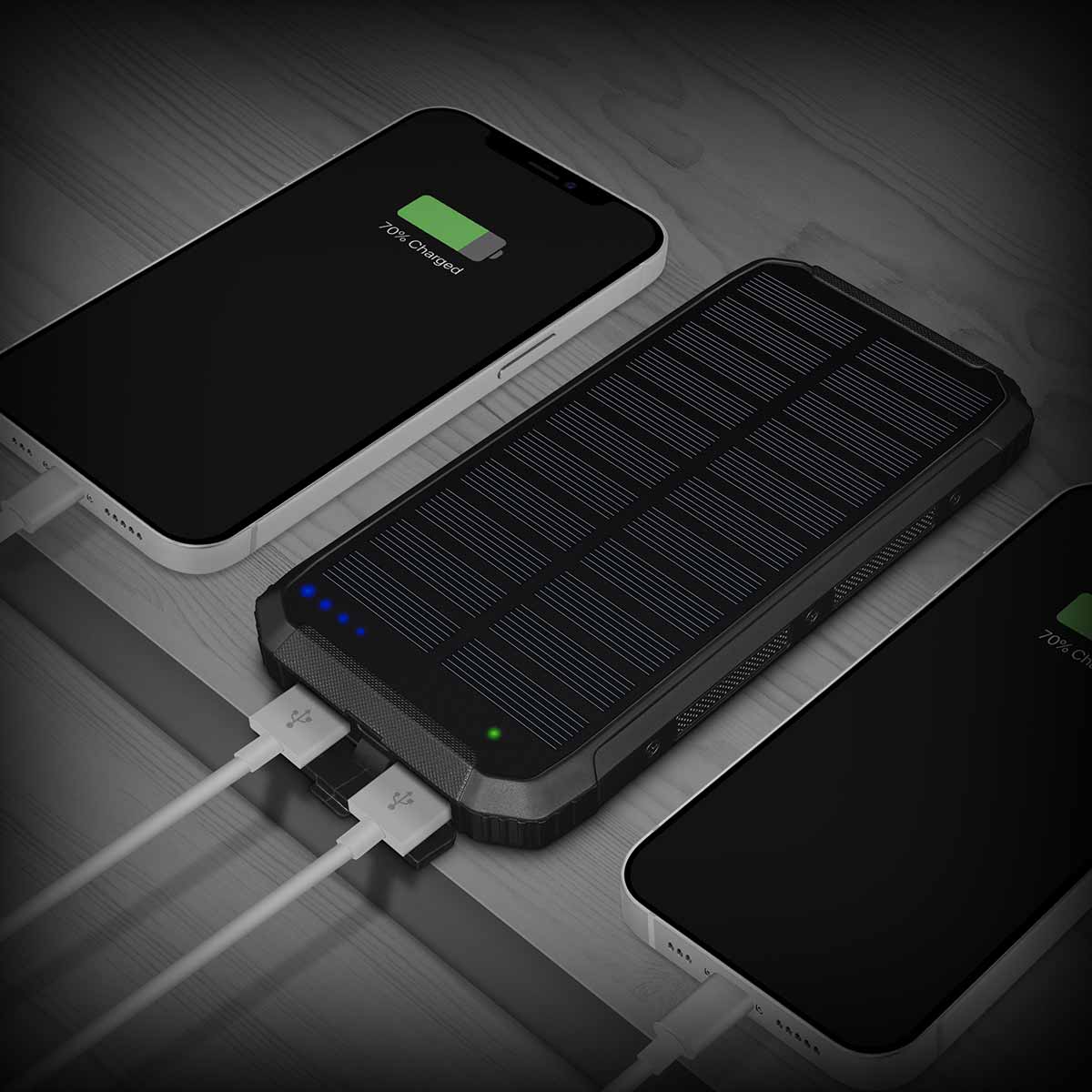 YPB 1050 | Solarna Power Bank Eksterna Baterija 10 000mAh | Yenkee